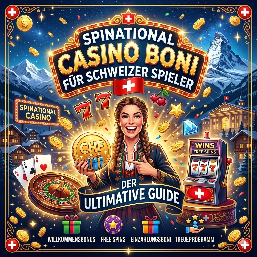 Spinational Casino Boni für Schweizer Spieler