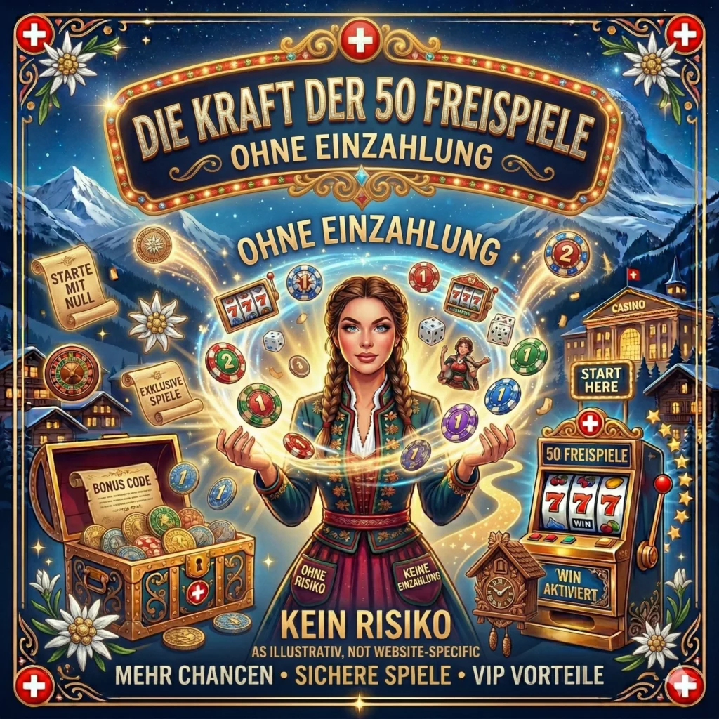 Die Kraft der 50 Freispiele ohne Einzahlung