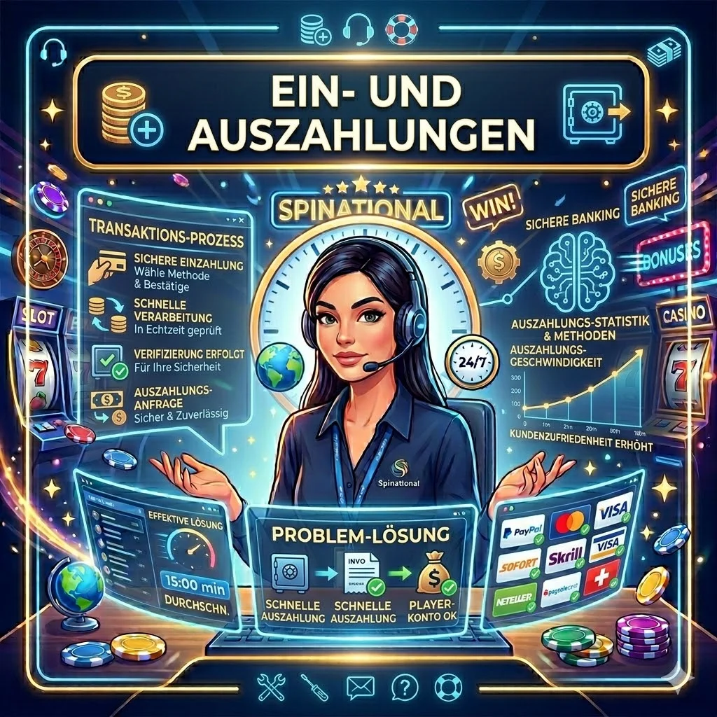 Ein- und Auszahlungen