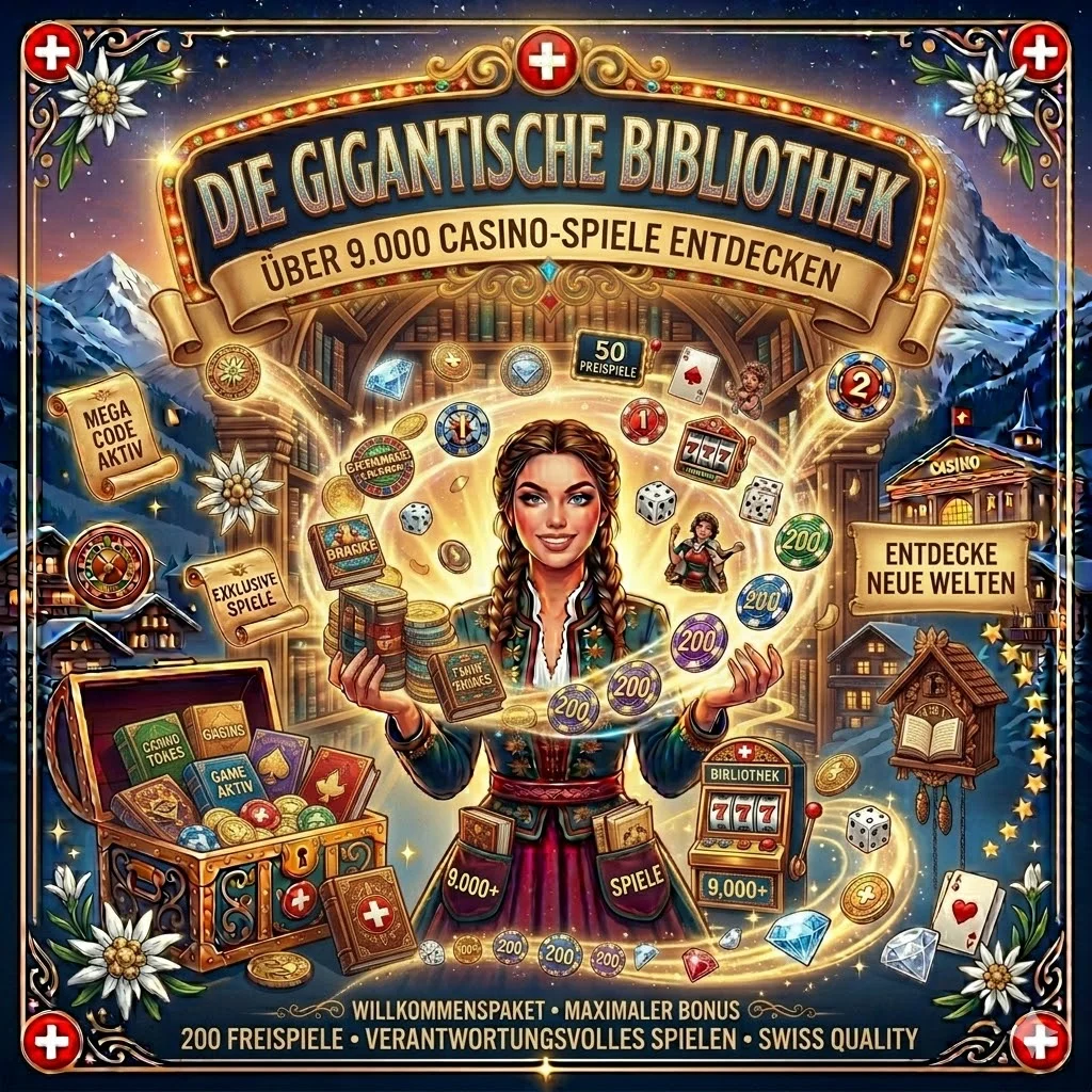 Die gigantische Bibliothek: Über 9.000 Casino-Spiele entdecken