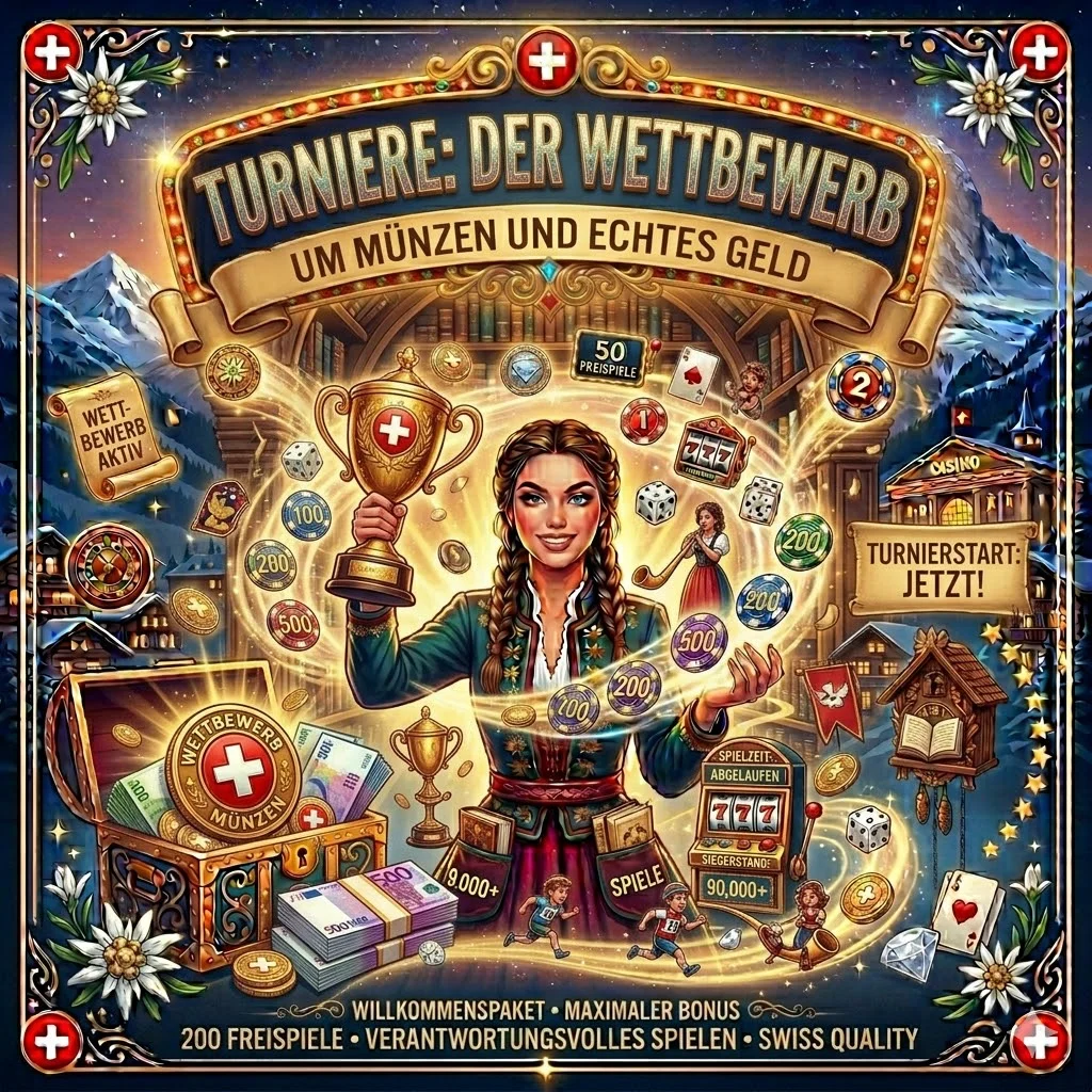 Turniere: Der Wettbewerb um Münzen und echtes Geld