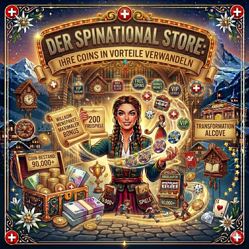 Der Spinational Store: Ihre Coins in Vorteile verwandeln