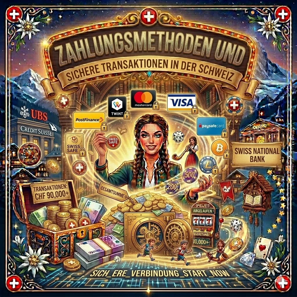 Zahlungsmethoden und sichere Transaktionen in der Schweiz